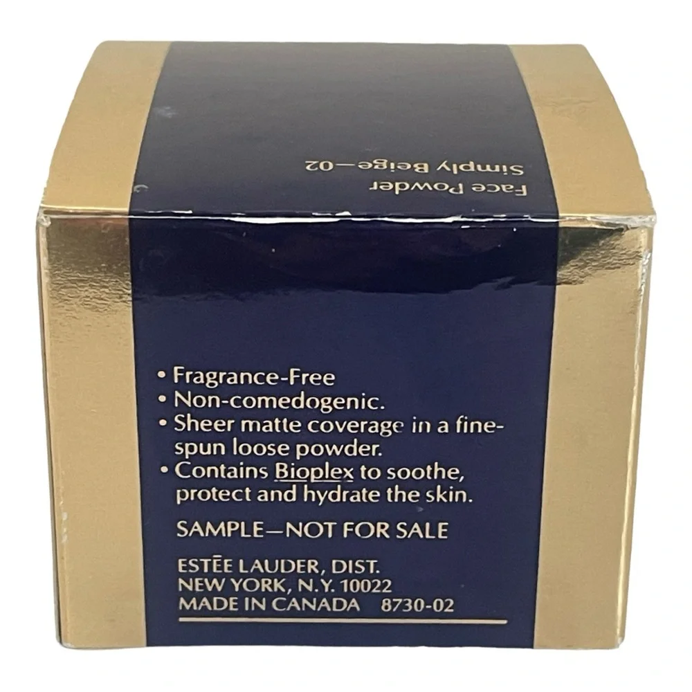 Estée Lauder Signature Loose Face Powder Simply Beige 02 Travel Size .2 oz New